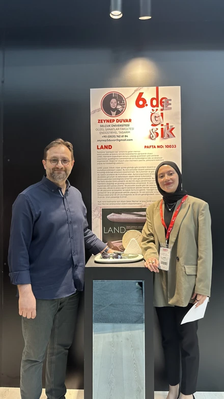 6. Uluslararası Değişik Doğal Taş Tasarım Yarışması'ndan 5 ödül